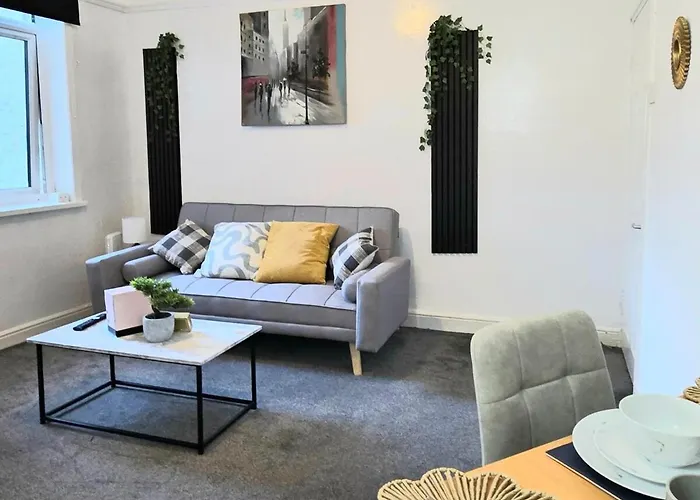 בית נופש Trendy 3br - Sleeps 5 - Free Wifi -parking בארו אין פרנס